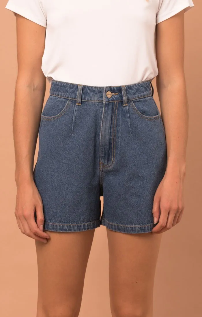 Afends Womens Seventy Two's - Denim Shorts