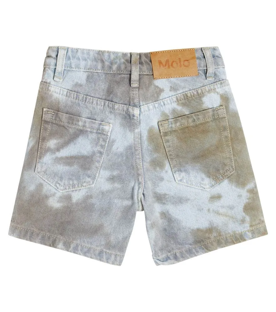 Avian MOLO denim shorts, multicolored