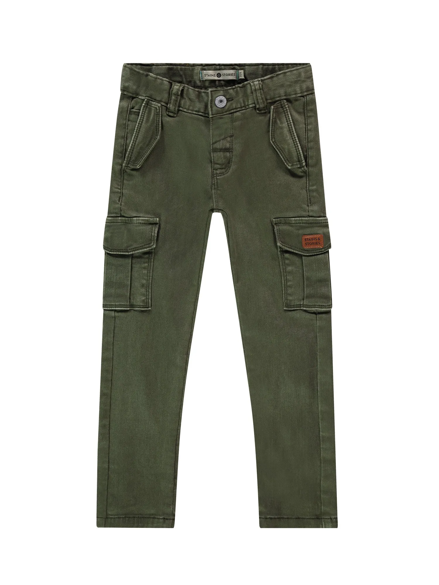 Babyface - Boys' green cargo pants-SSA24507275