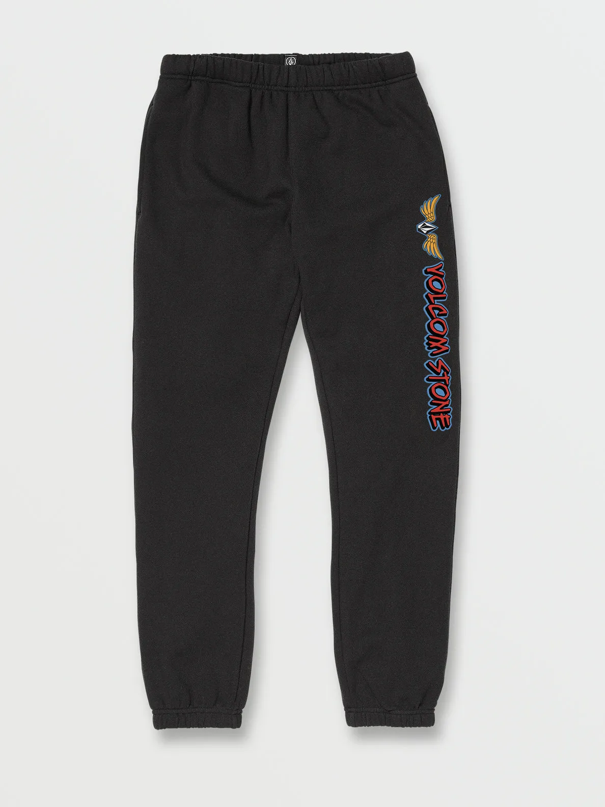 BIG BOYS CAIDEN FLEECE PANTS - BLACK