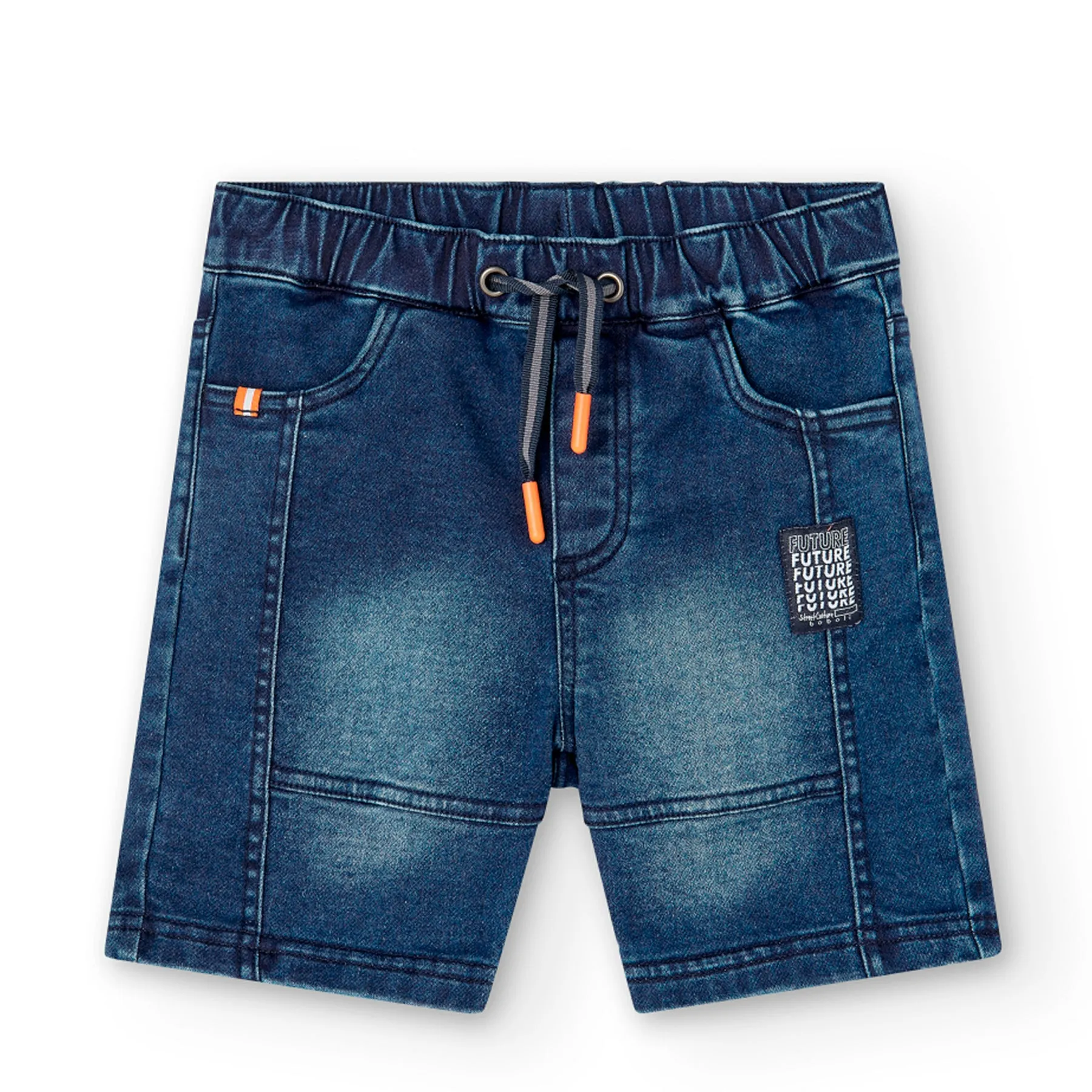 BOB Boys Knit Stretch Denim Shorts