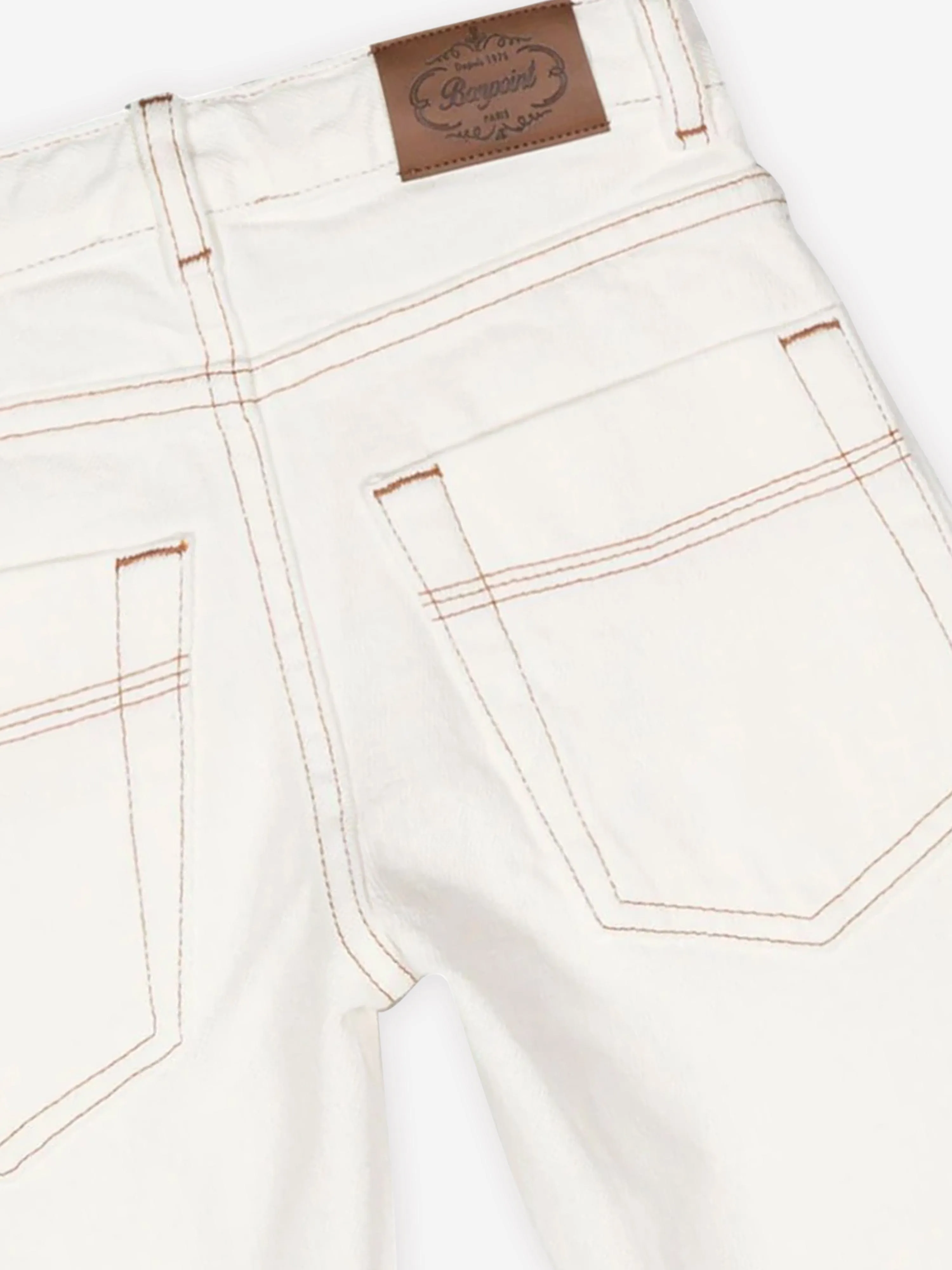 Bonpoint Boys Dewey Trousers in White