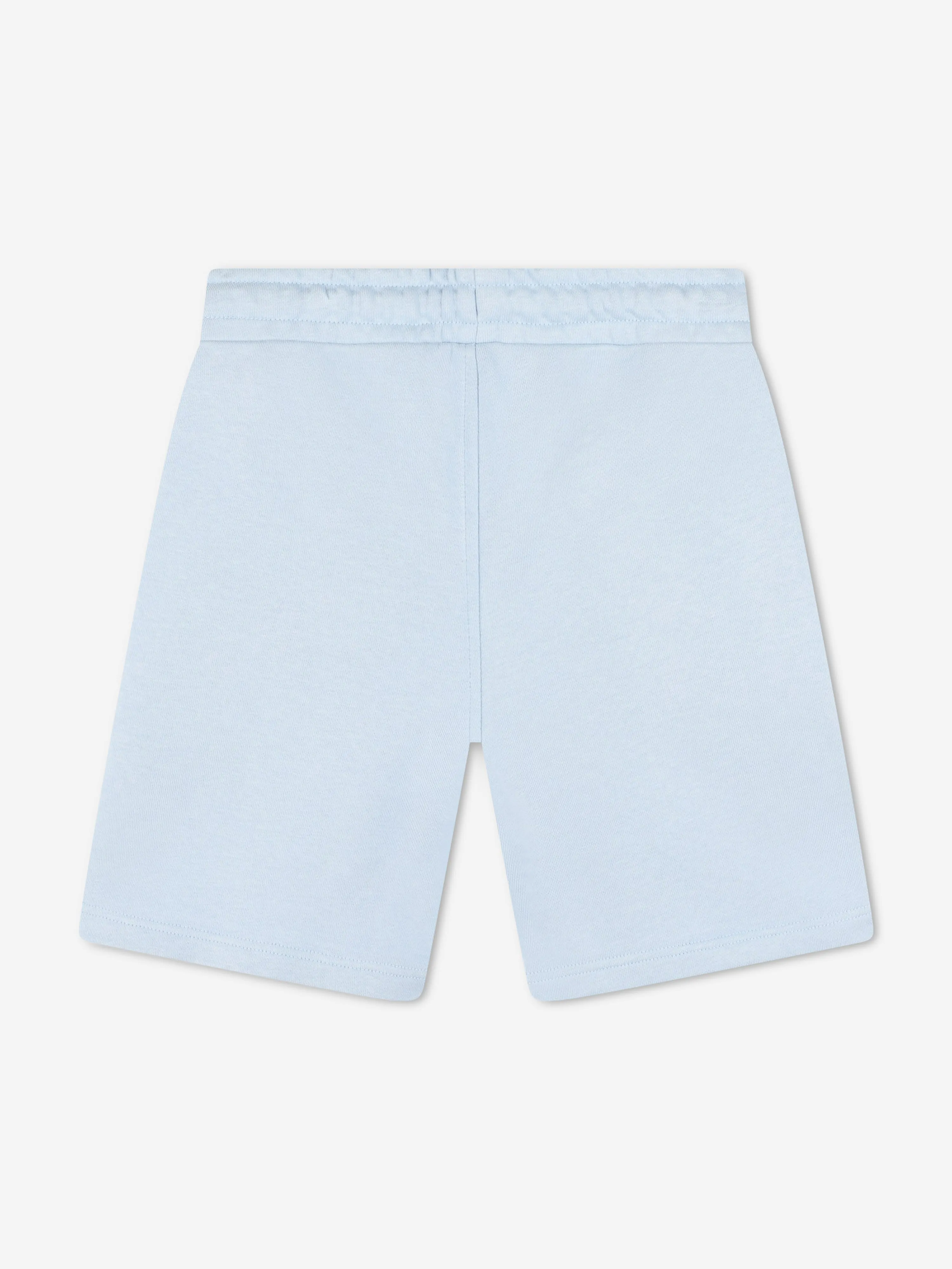 BOSS Boys Logo Print Shorts in Blue