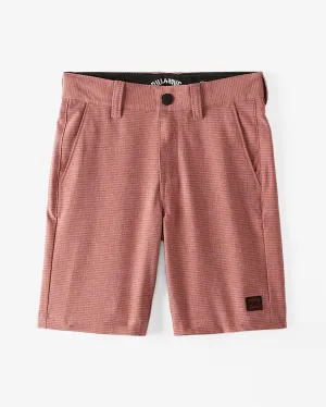 Boy's 2-7 Crossfire Submersible Shorts 14" - Sangria