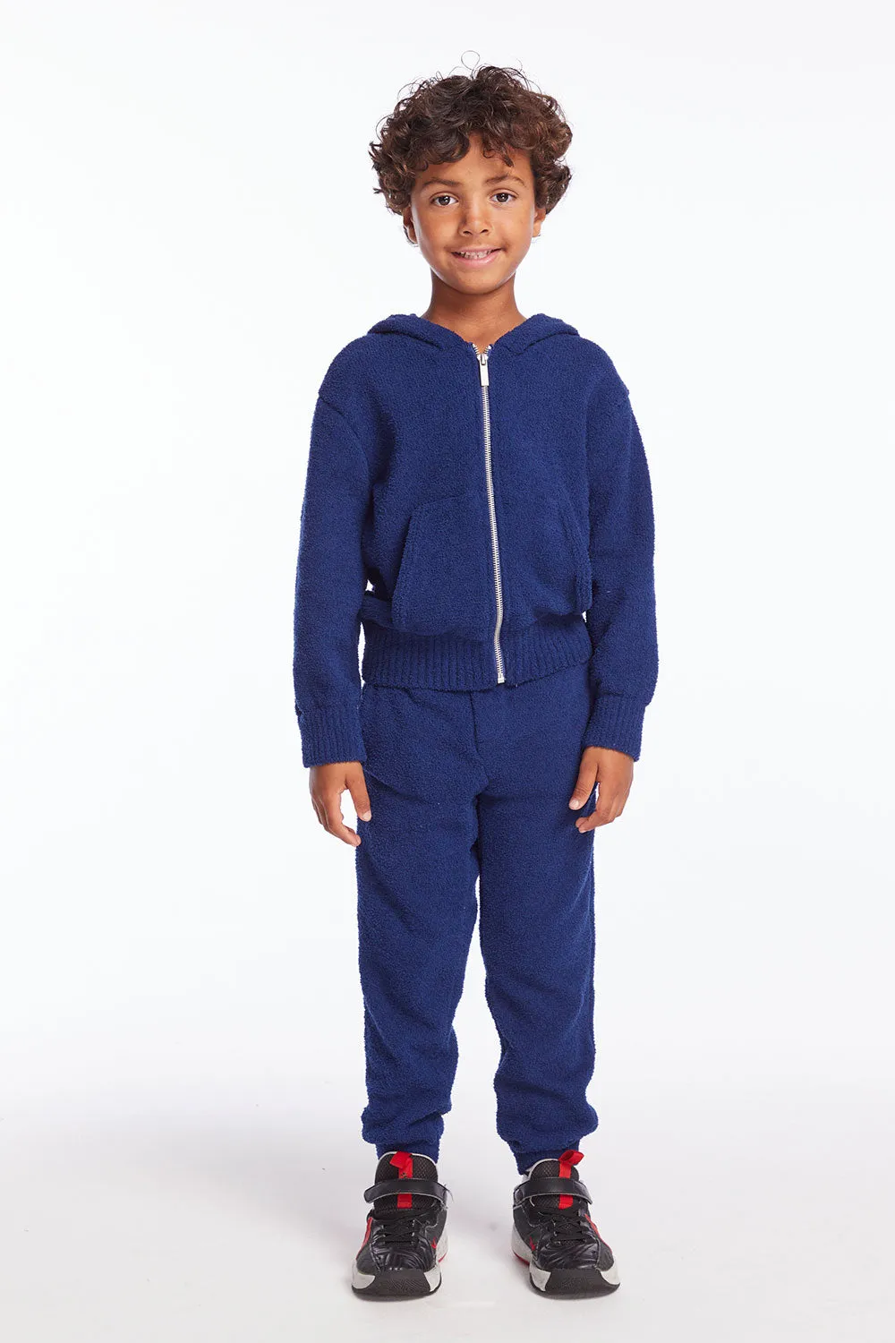 Boys Avalon Fuzzy Fleece Lounge Pant with Pocket