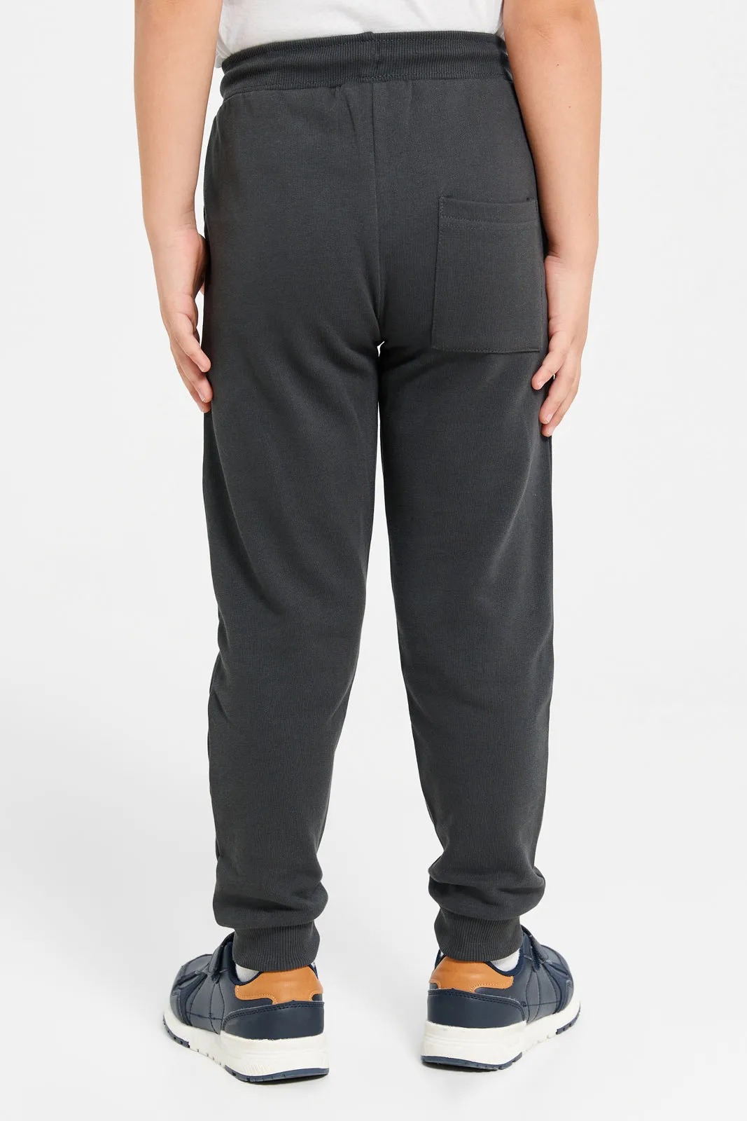 Boys Black Hot Wheels Track Pants