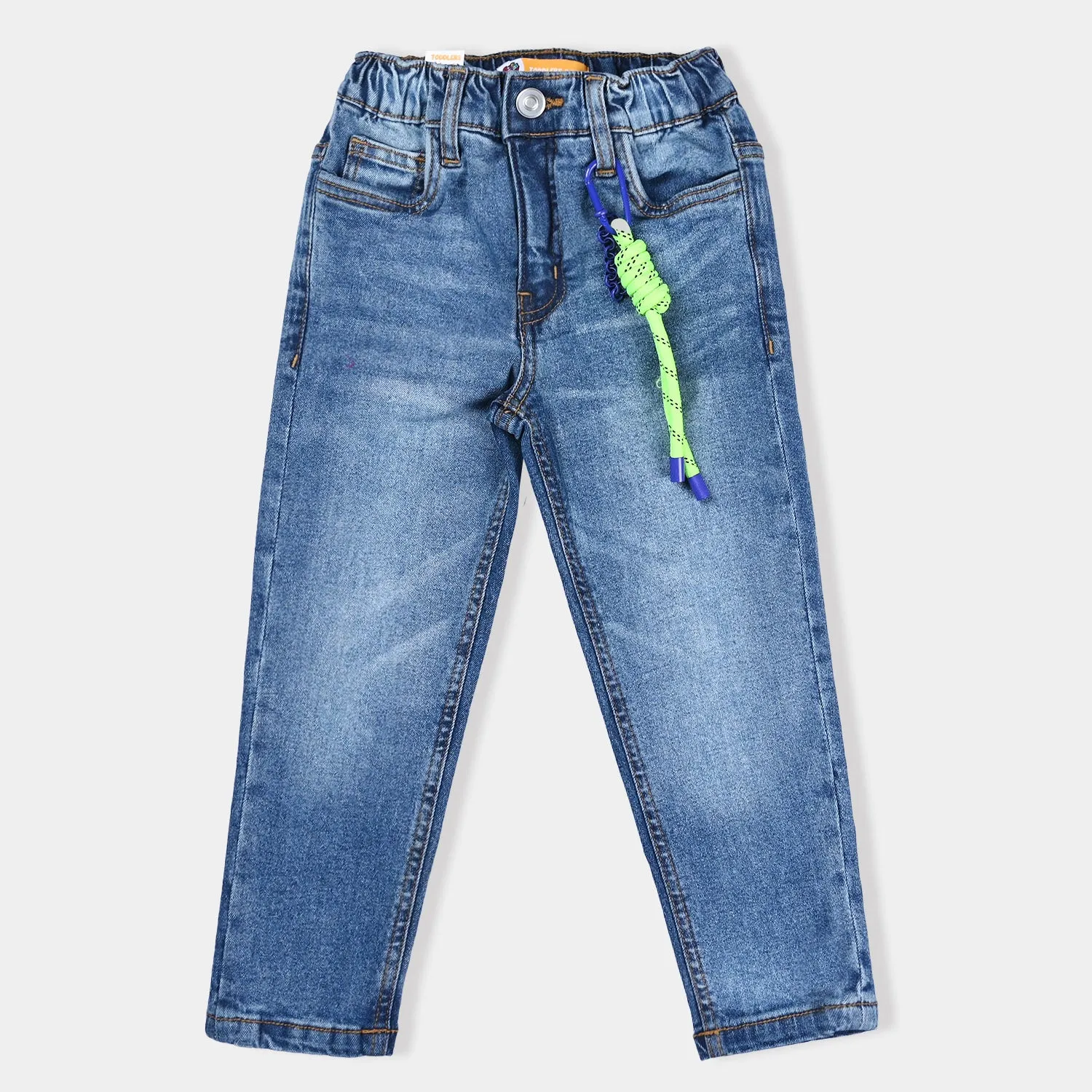 Boys Denim Stretch Pant Hanging-LIGHT BLUE