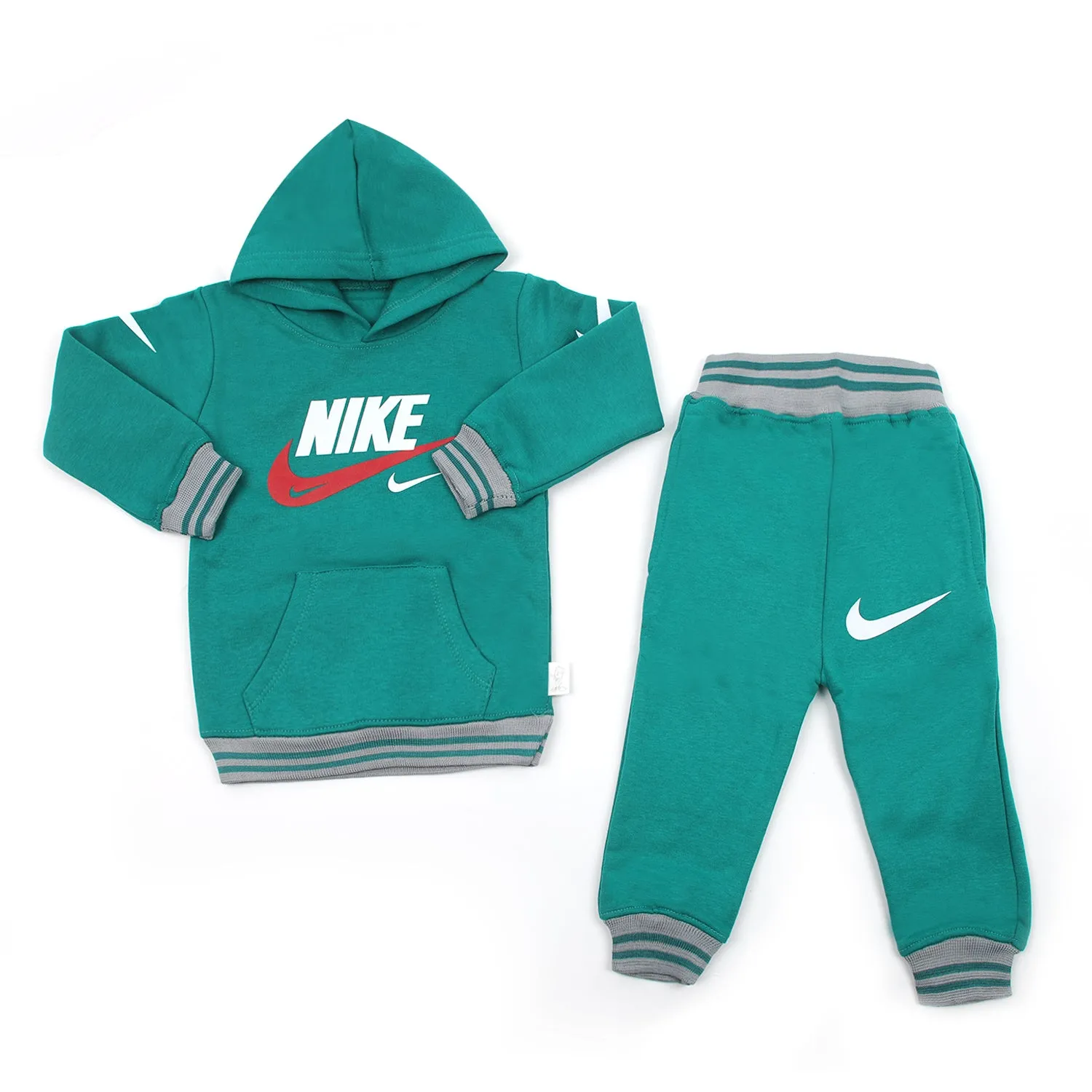 Boy's Fleece Pajama Suit - Sea Green