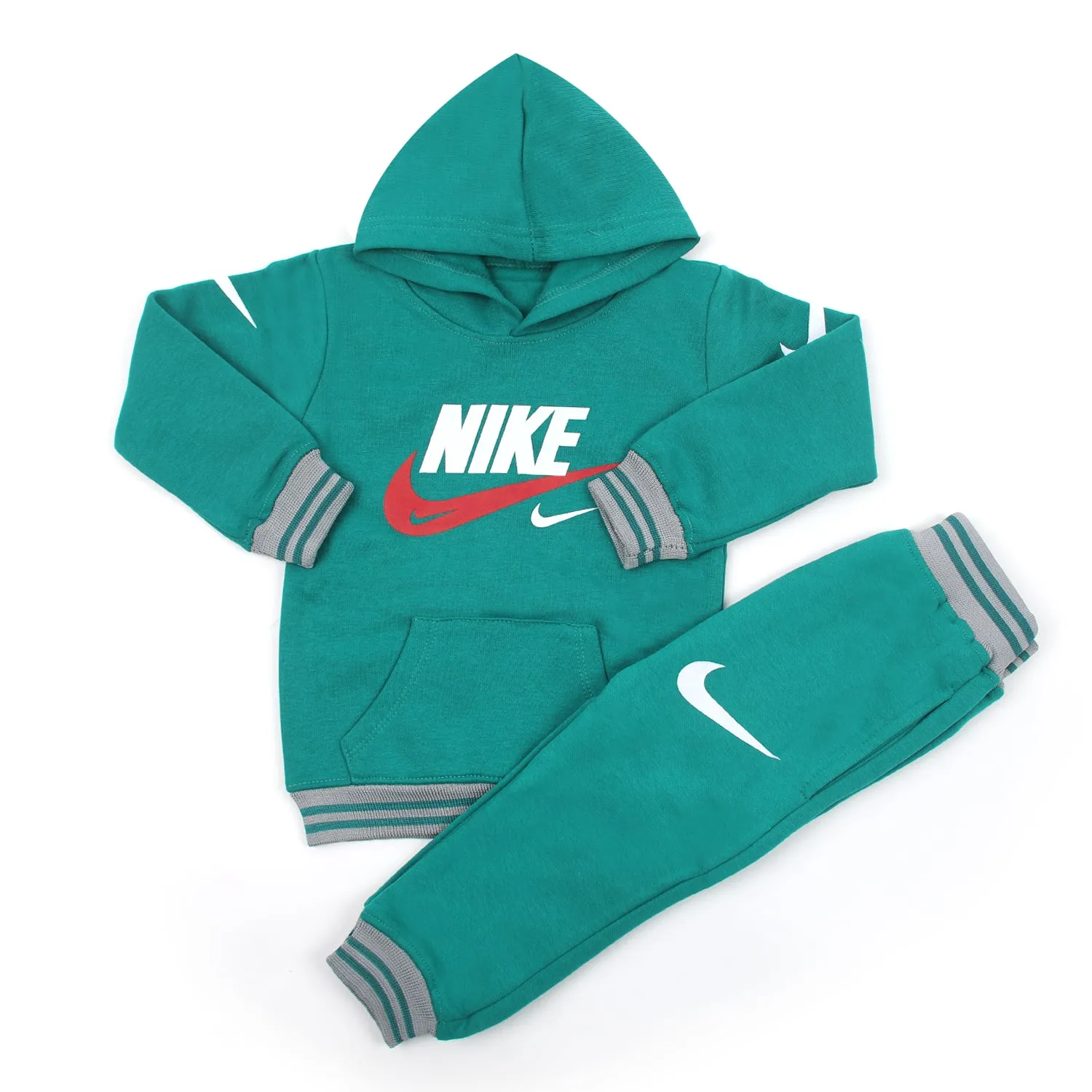 Boy's Fleece Pajama Suit - Sea Green