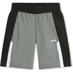 Boys Grey Block Shorts