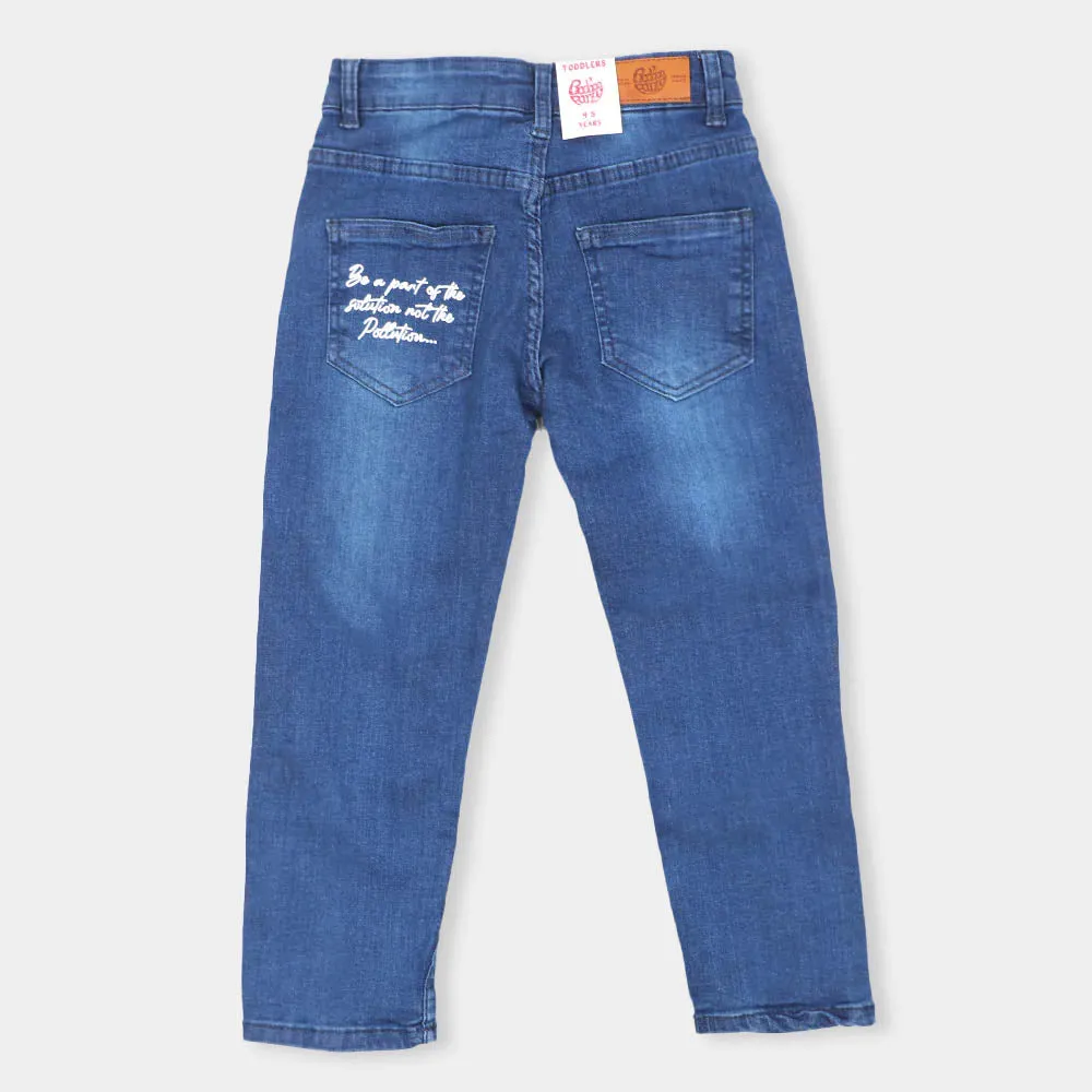 Boys Pant Denim Pollution - Blue