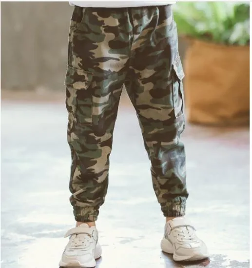 Boys Pants Teenage Boy Clothing Kids Camouflage