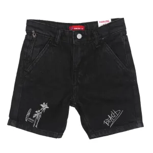 Boys Short  Denim Summer Forever - CHARCOAL