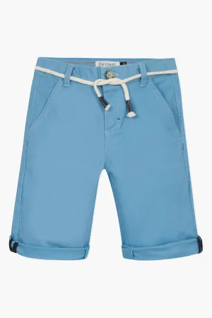 Boys Shorts Jean Bourget Chino - Ocean