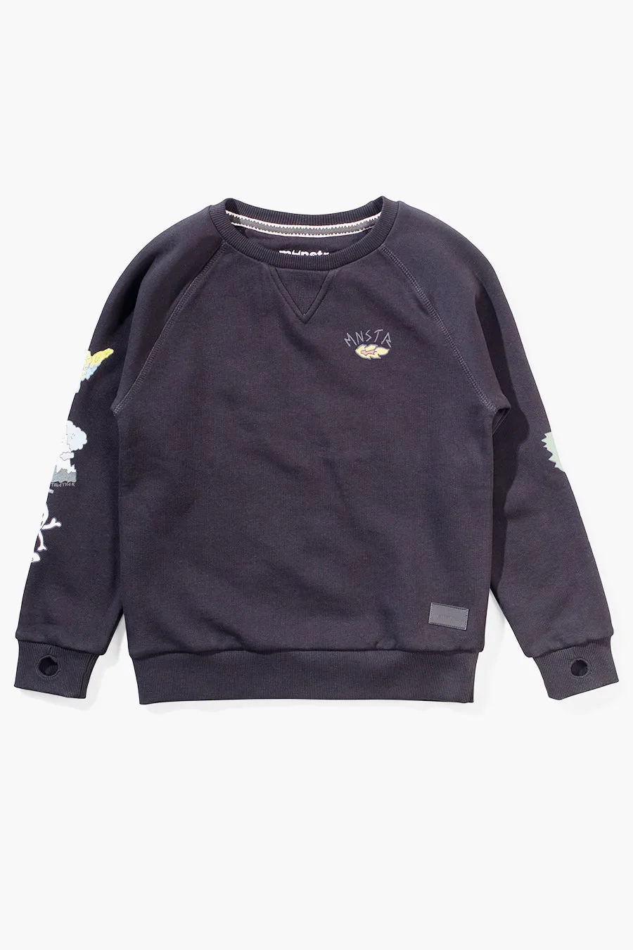 Boys Sweatshirt Munster Kids Pointbreak Black