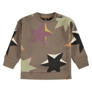 Boys Sweatshirt | Star- Mocca | BABYFACE