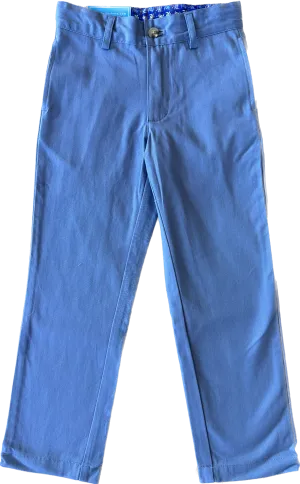 Boys Twill Pant - Dusty Blue