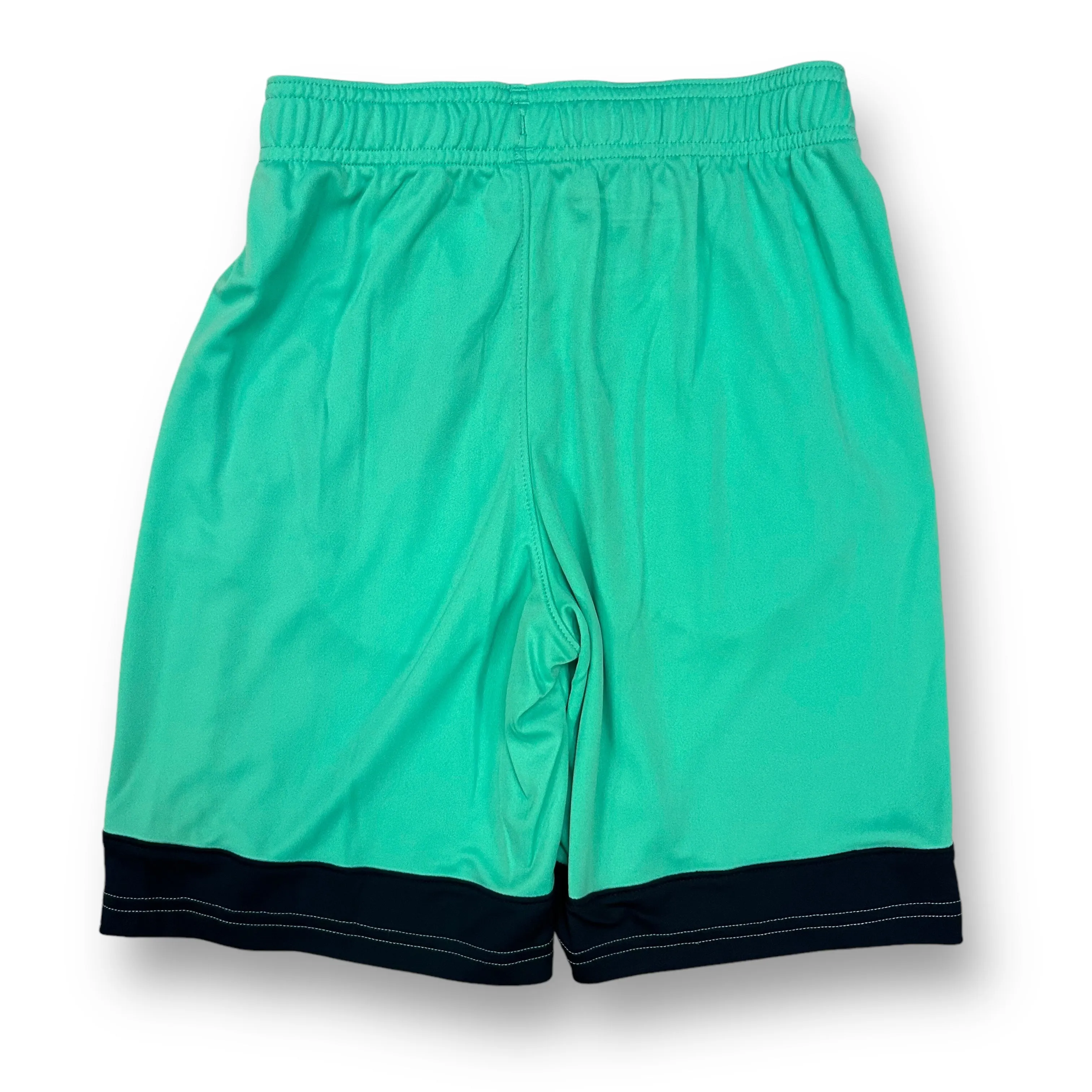 Boys Under Armour Size 10/12 YMD Lime Green Athletic Drawstring Shorts