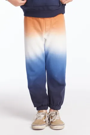 Boys Winter Night Tie Dye No Side Seam Joggers