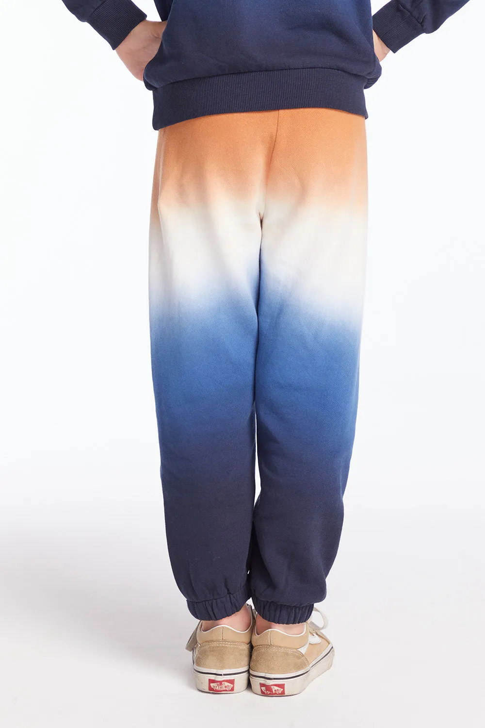 Boys Winter Night Tie Dye No Side Seam Joggers