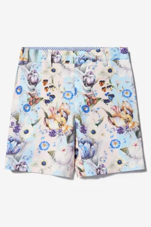 Burberry Boys Floral Print Shorts