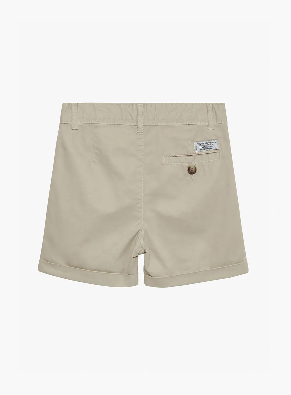 Charlie Chino Shorts in Stone