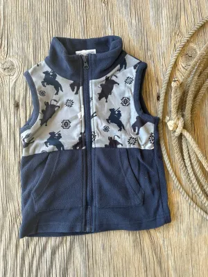 Cowkids Bulls & Broncs Vest