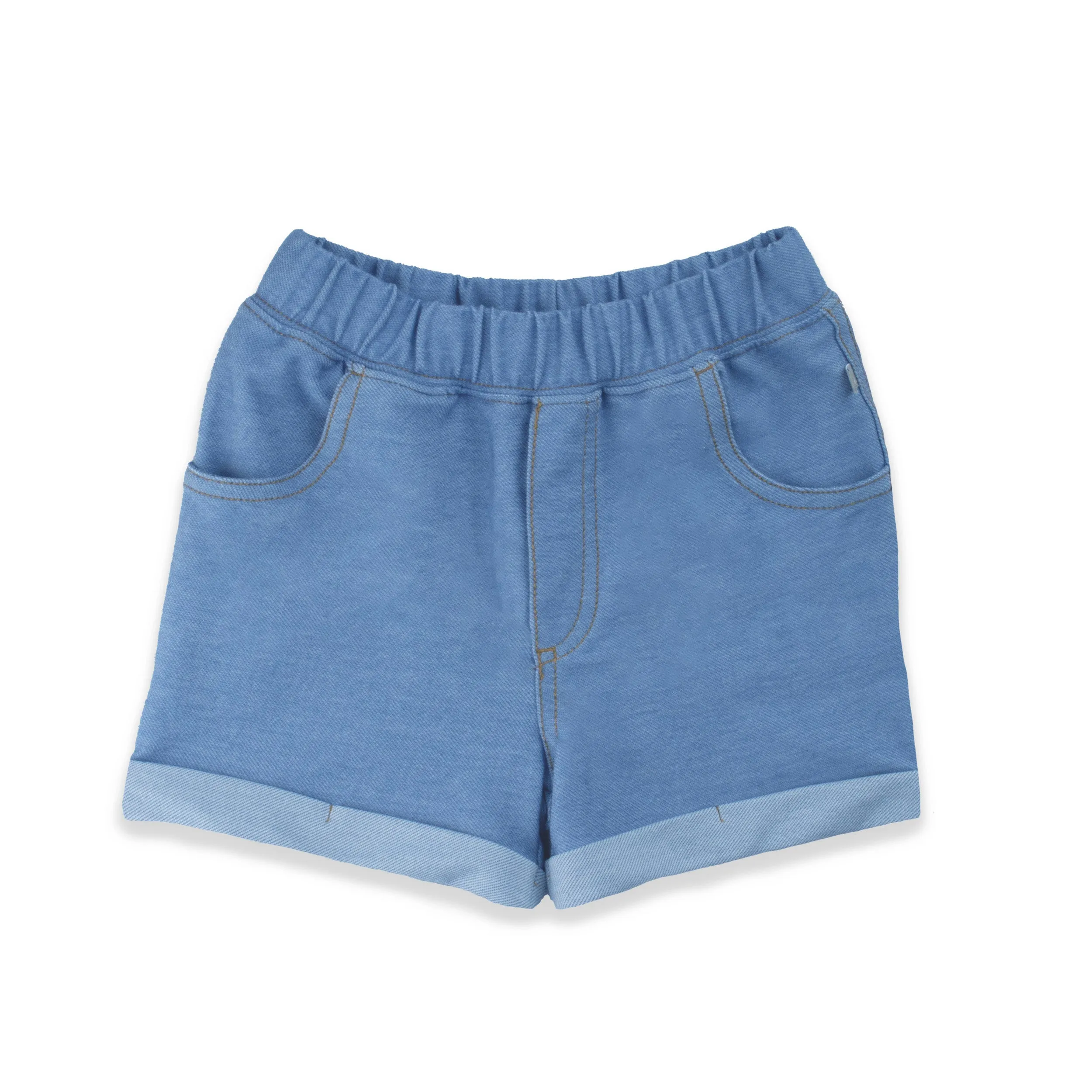 Denim Toddler Cuff Shorts