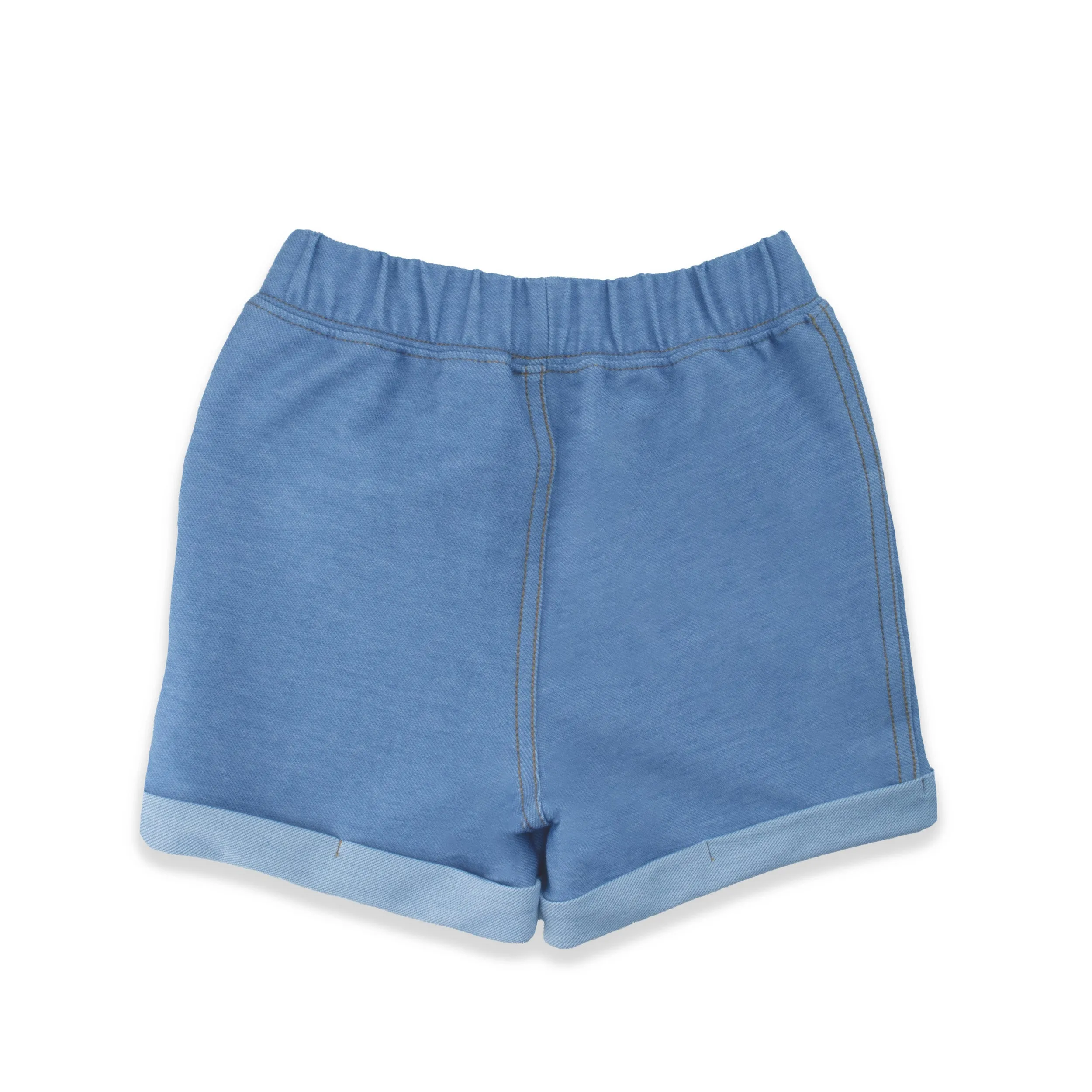 Denim Toddler Cuff Shorts