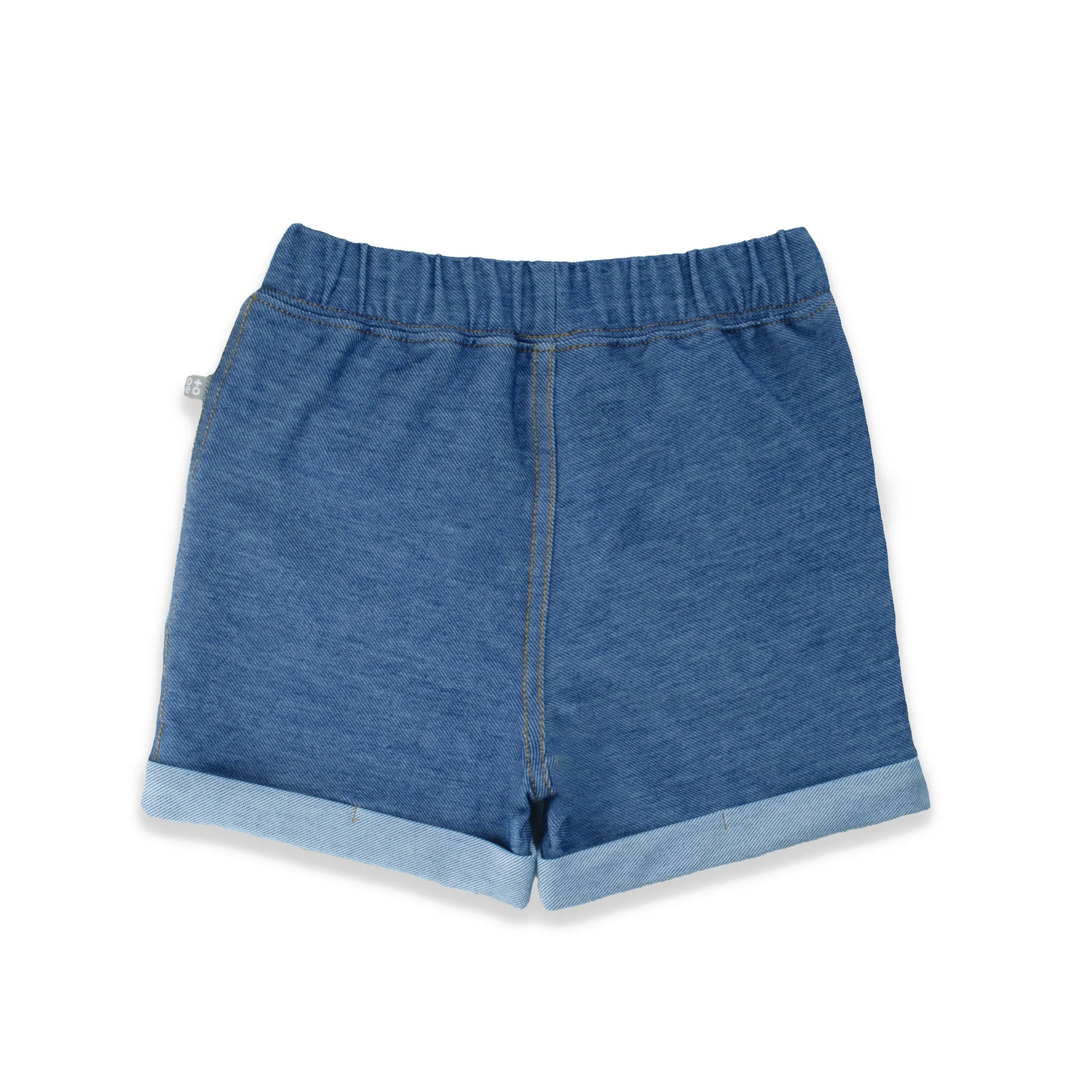 Denim Toddler Cuff Shorts