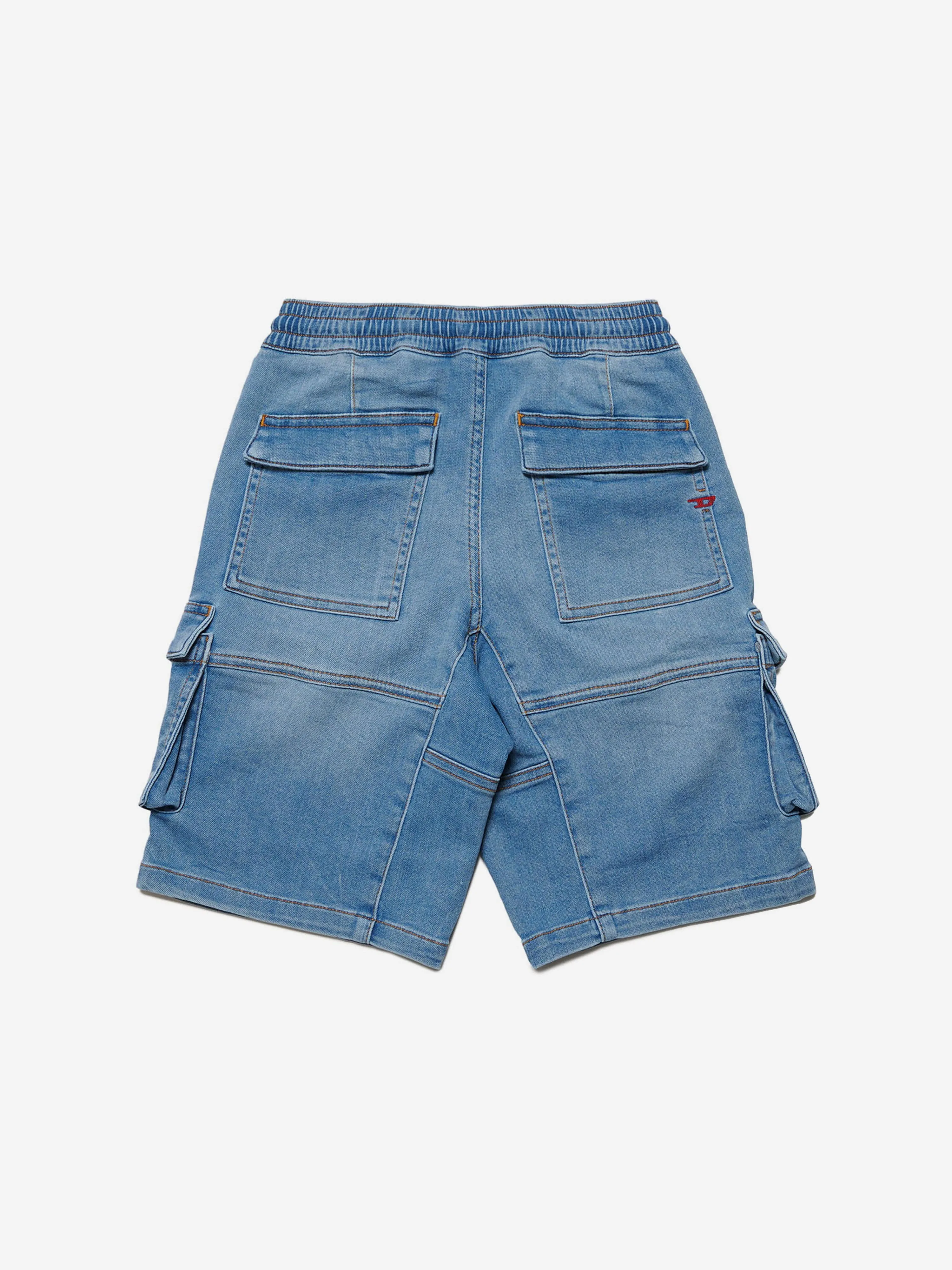 Diesel Boys JoggJean® Drawstring Shorts in Blue