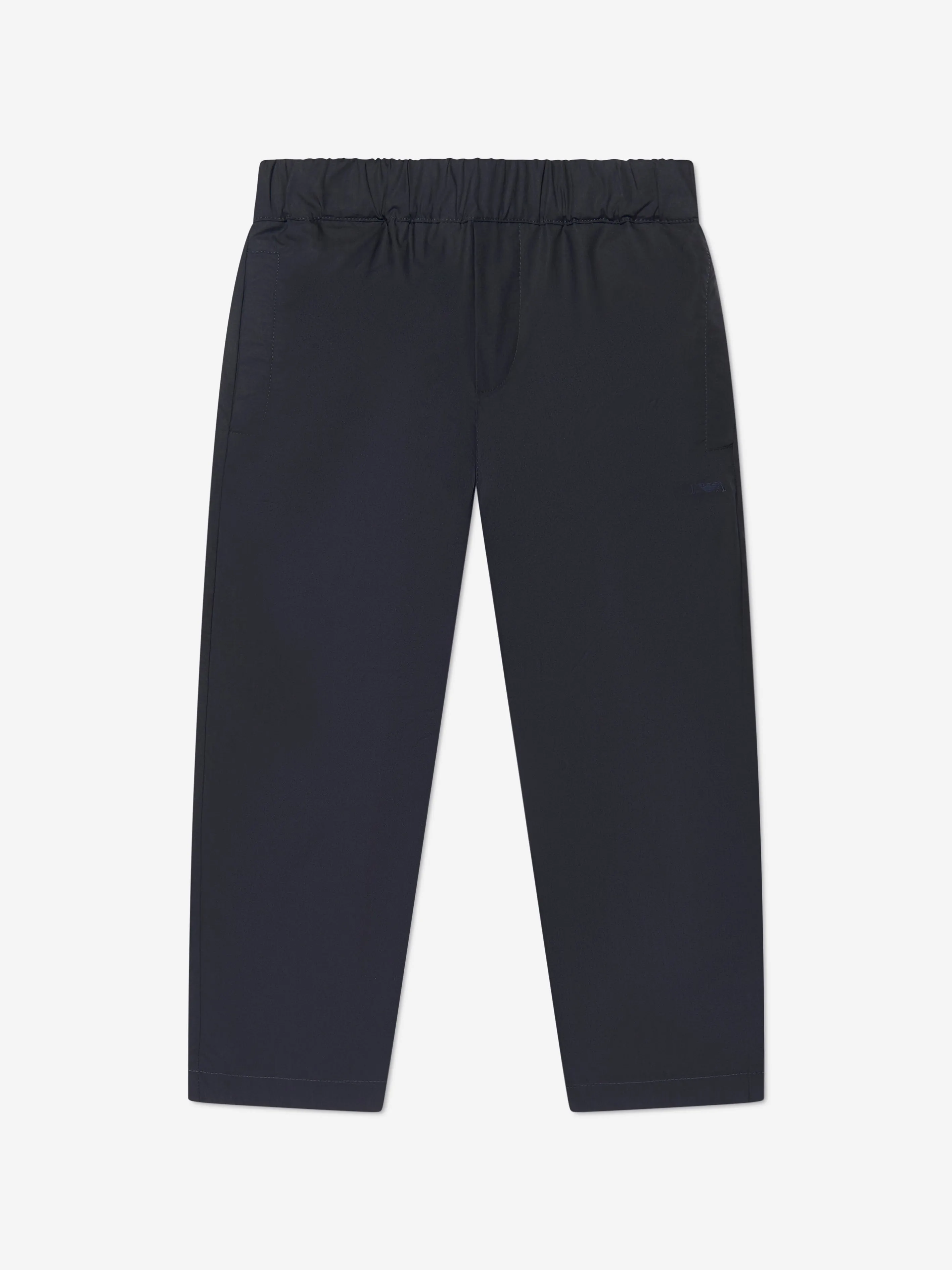 Emporio Armani Boys Chino Trousers In Navy