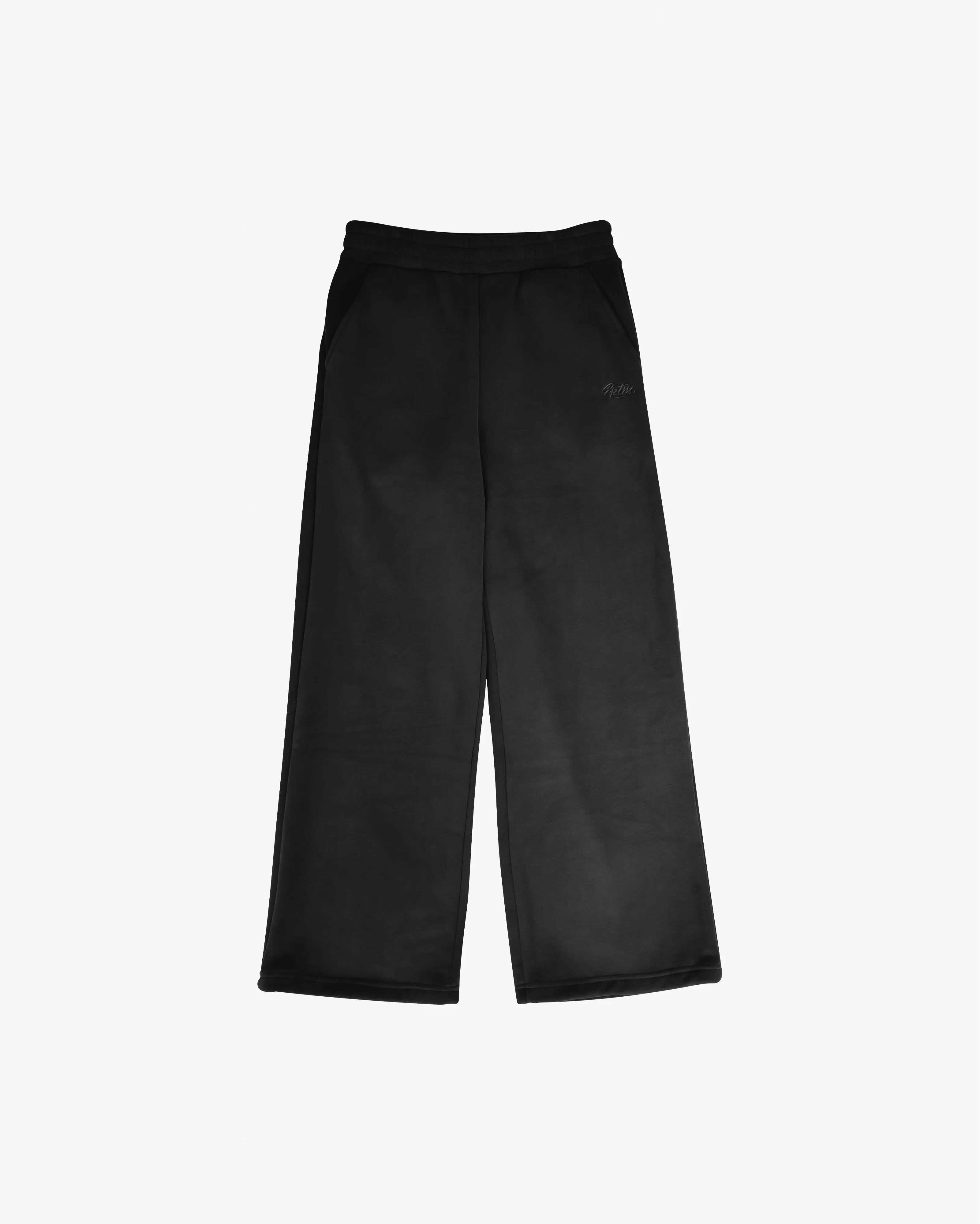 EPTM PERFECT BAGGY FLEECE PANTS - BLACK