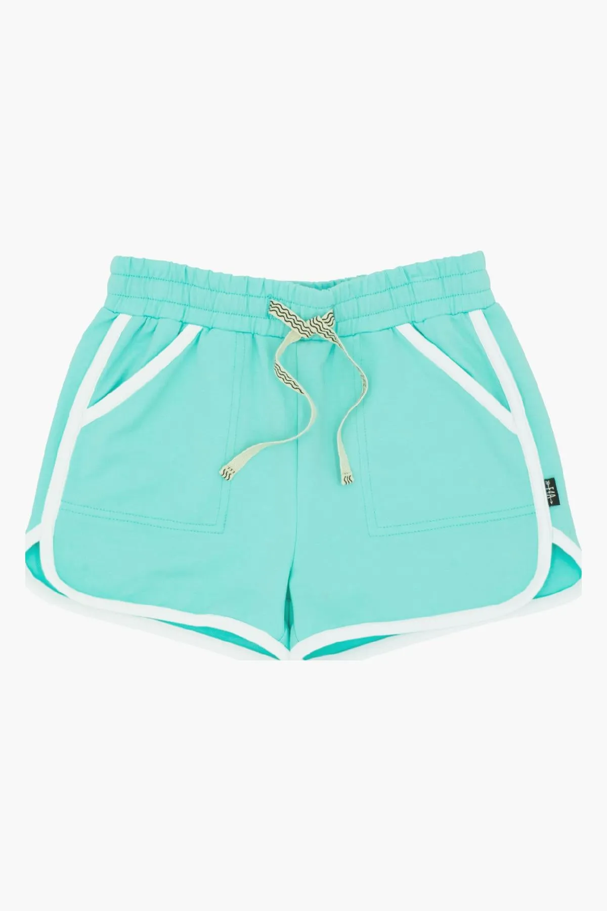 Feather 4 Arrow Daisy Girls Shorts - Aqua Sea (Size 2 left)