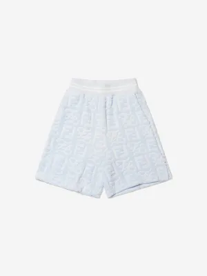 Fendi Boys Towelling Karligraphy Shorts