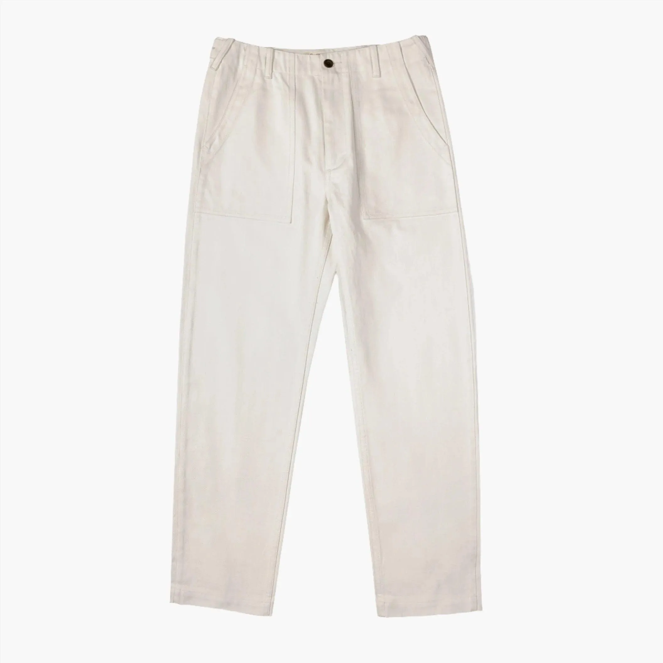 FISHBONE CARGO STRAIGHT PANTS PENN