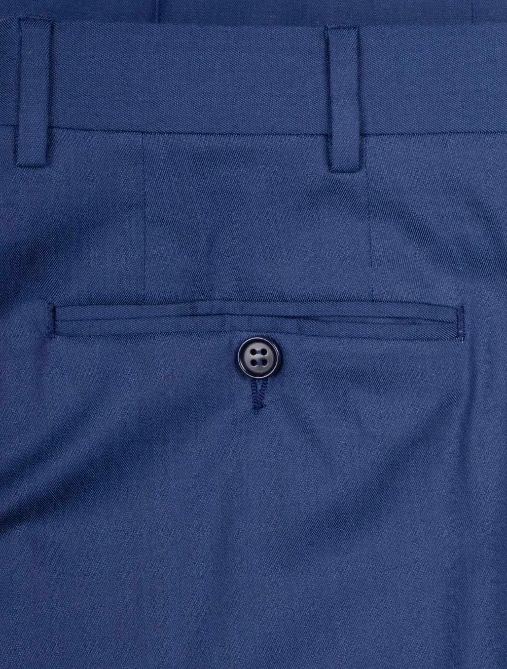 Formal Cotton Trouser Blue