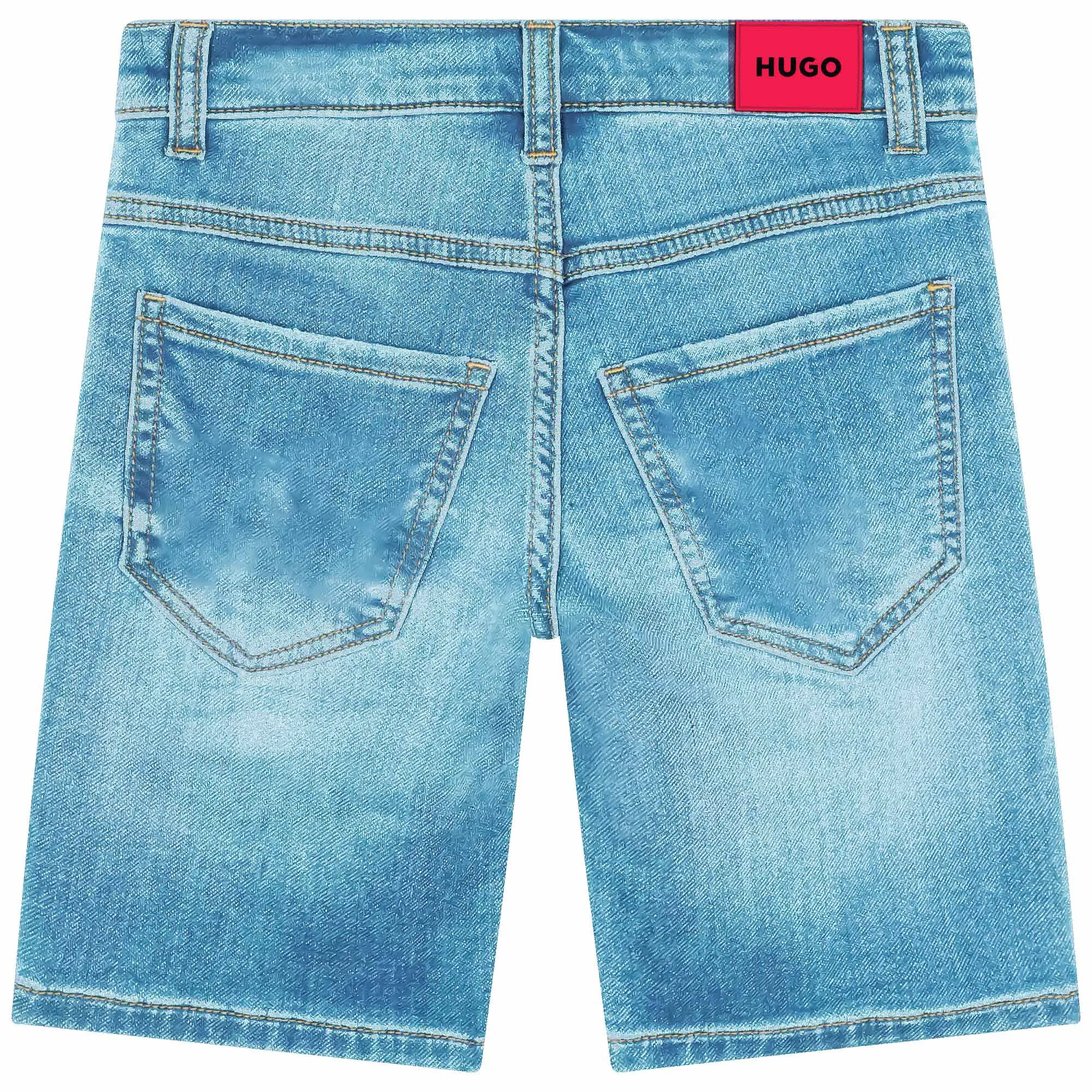 Hugo Light Denim Shorts