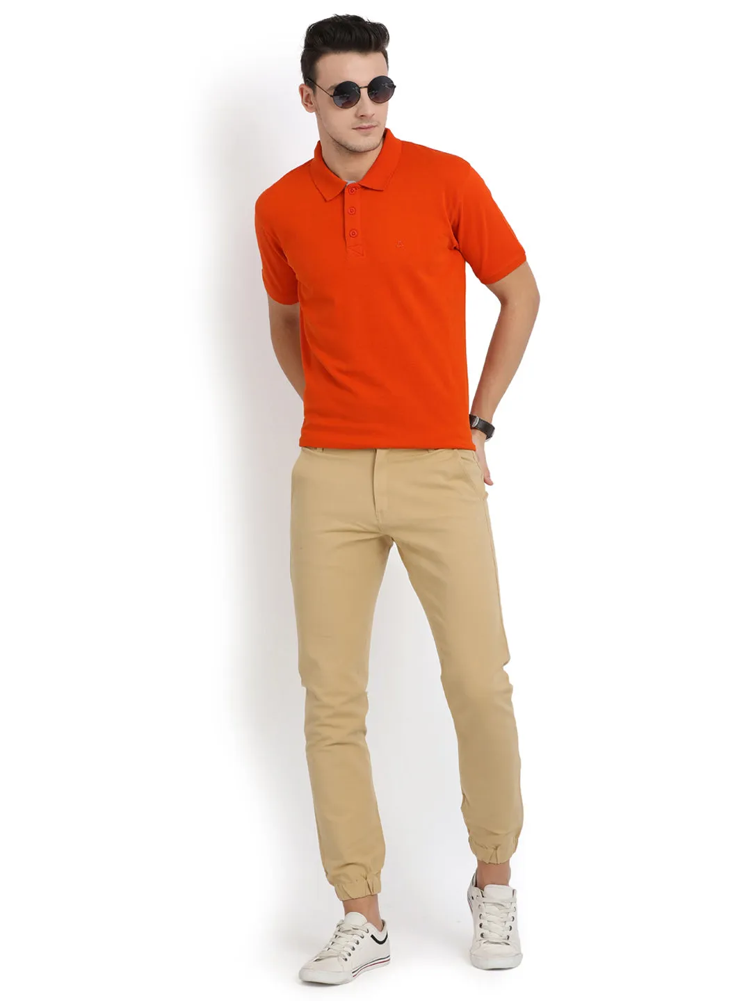 JDC Casual Solid Jogger Trouser