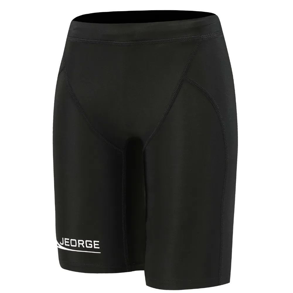 JEORGE Competition Swimming Shorts, High quality 250gsm chlorine resistant boys jammers