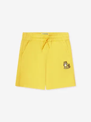 KENZO Boys Kotora Bermuda Shorts in Yellow