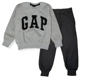 Kids Sweatshirt & Jogger Tracksuit "SET" - Black