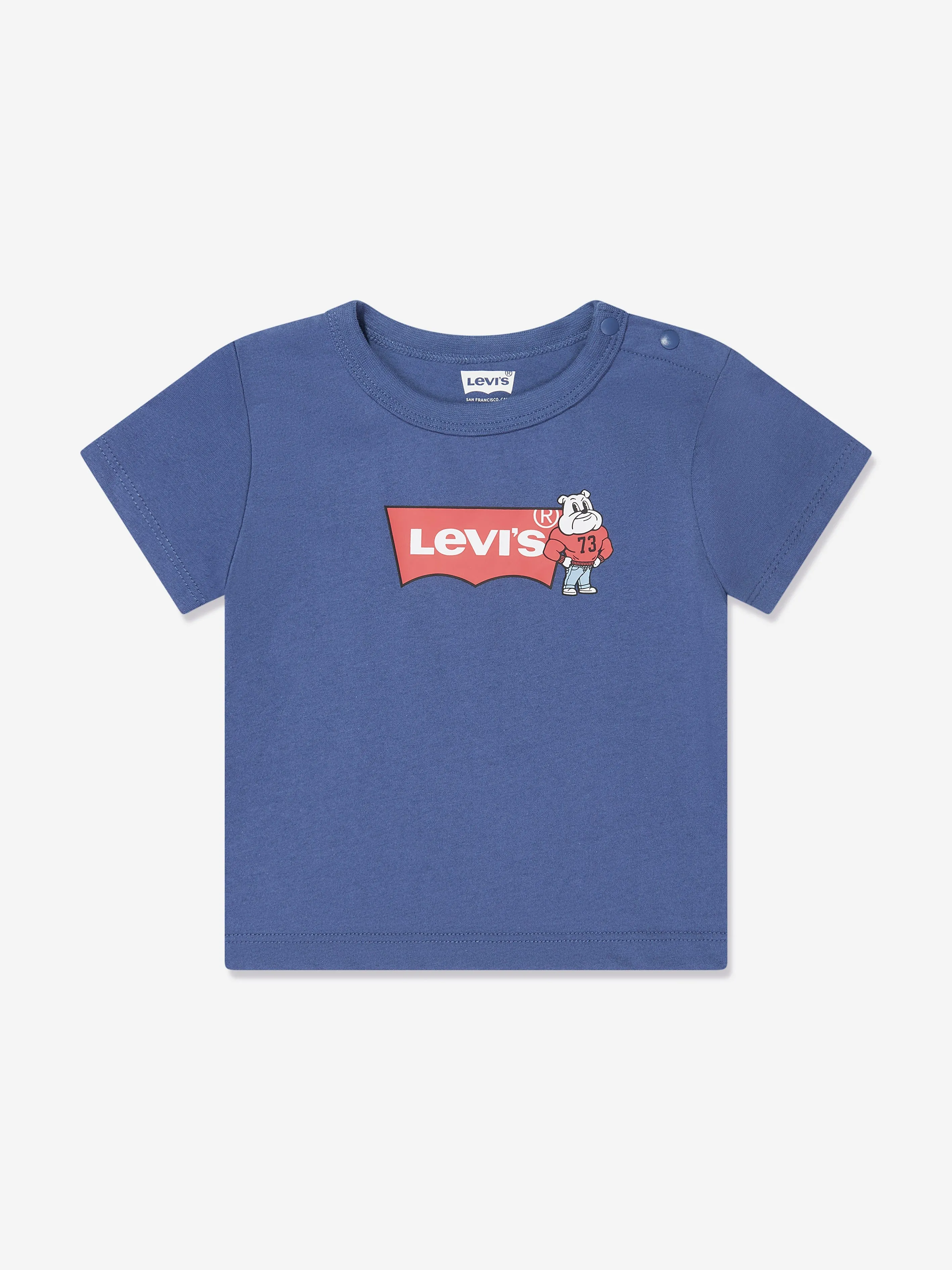 Levi's Wear Baby Boys Mascot Batwing Shorts Set in Blue