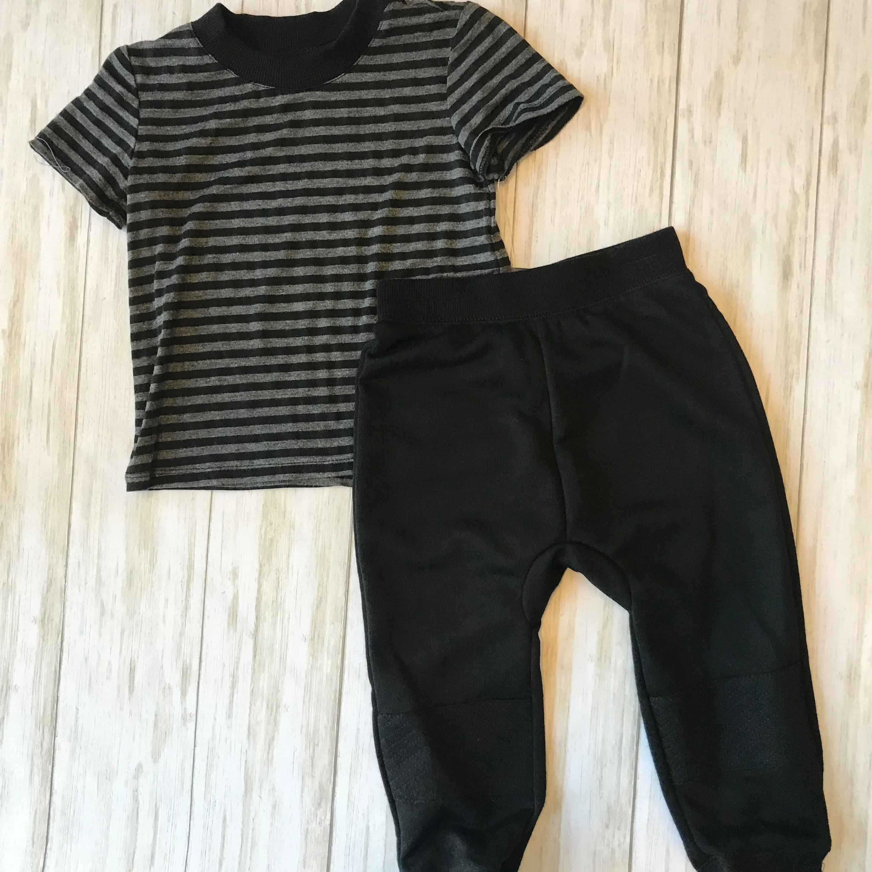 Matt's Scooter 2 Piece Striped Jogger