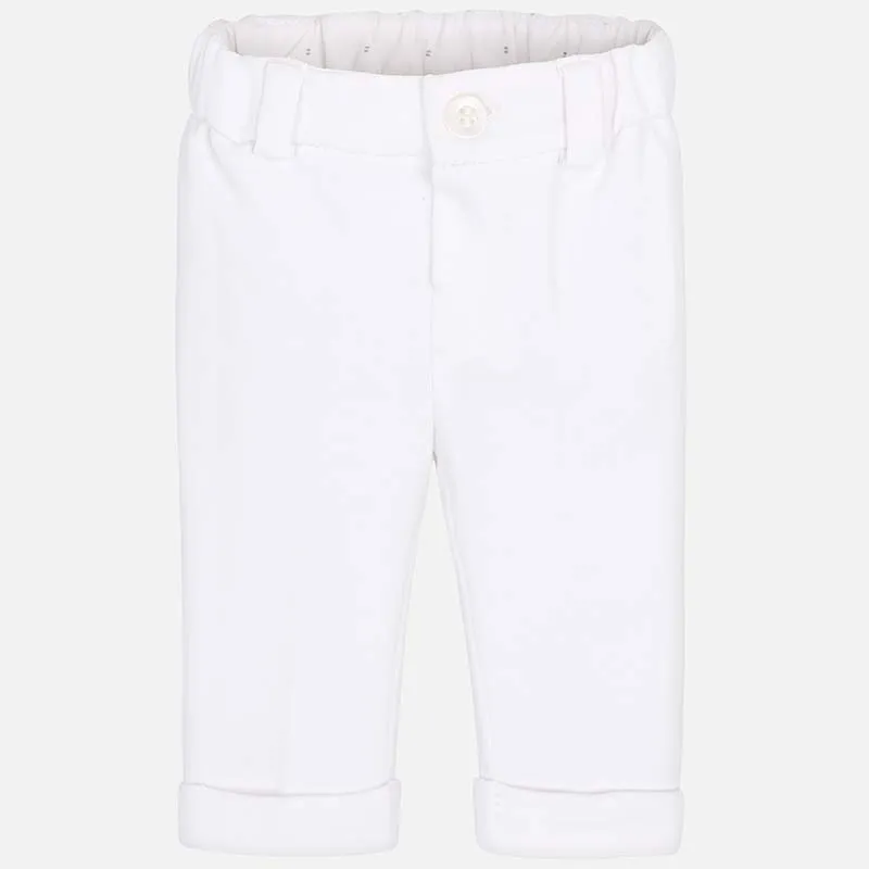 Mayoral White Trousers