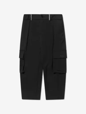 Missoni Boys Cargo Trousers in Black