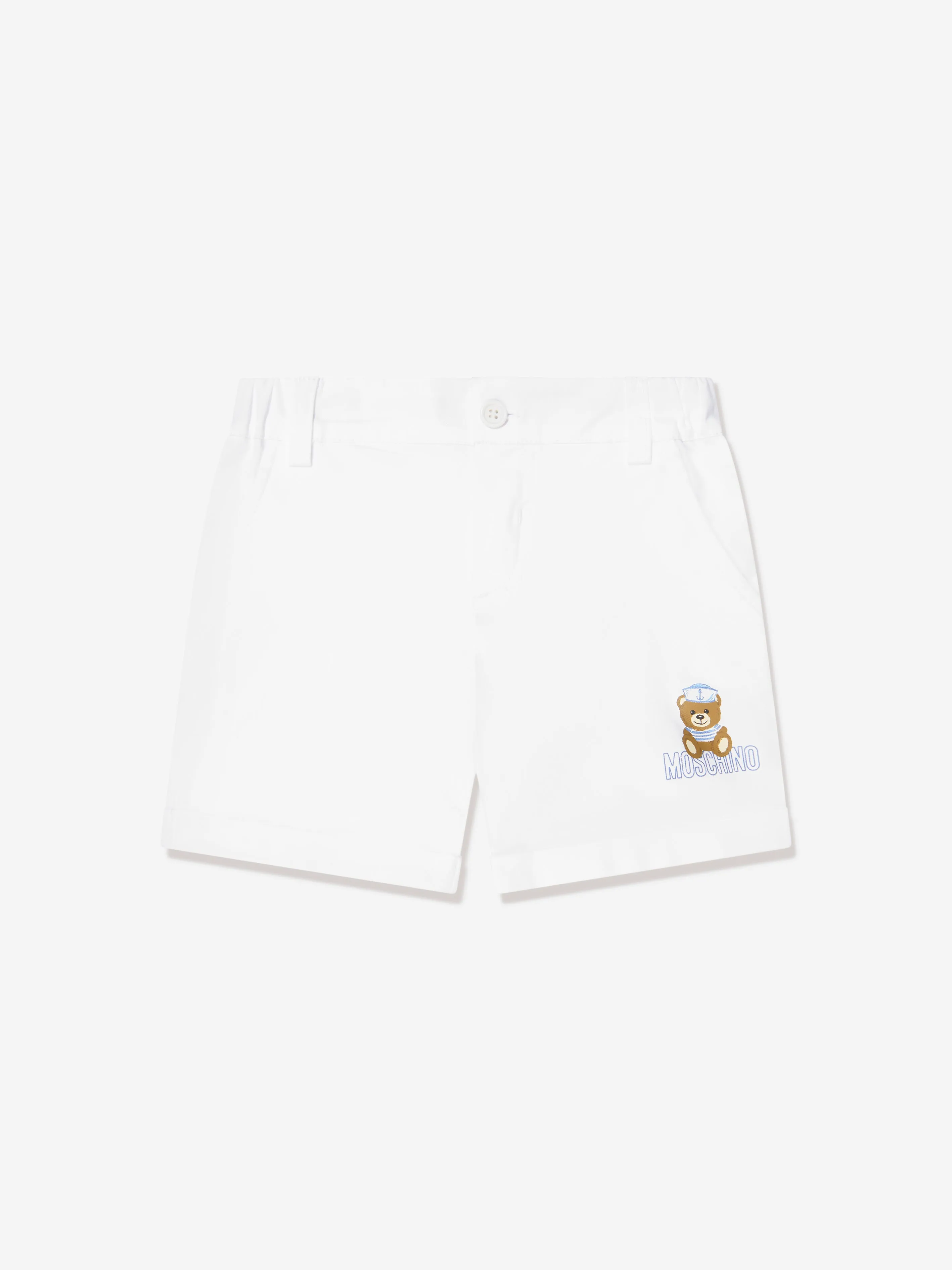 Moschino Baby Boys Polo Shirt And Shorts Set in Blue