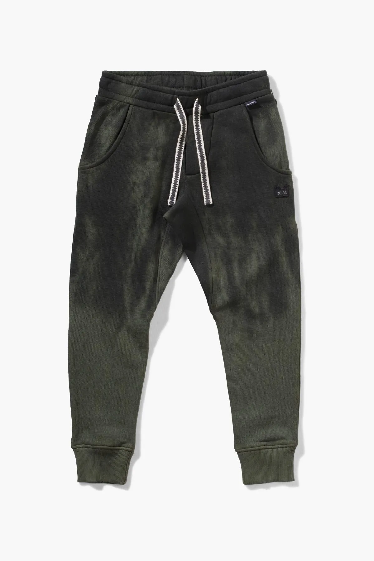 Munster Kids Waist Deep Boys Pants - Olive Dye (Size 3 left)