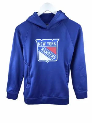 NHL, Boys' New York Rangers Sweatshirt, Cobalt, Size L (14-16)