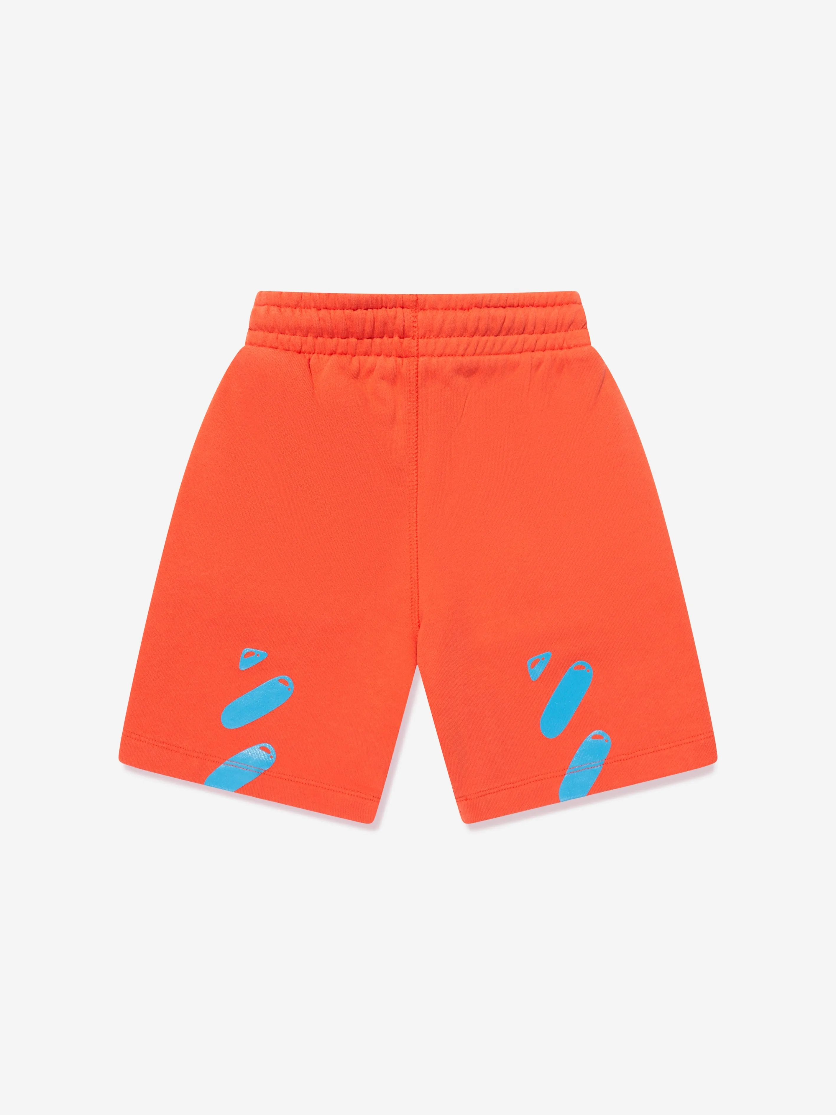 Off-White Boys Balloons Sweat Shorts in Red